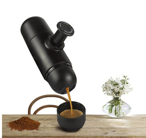 Portable Espresso Elegance™ – On-the-Go Coffee Maker for the Refined Explorer