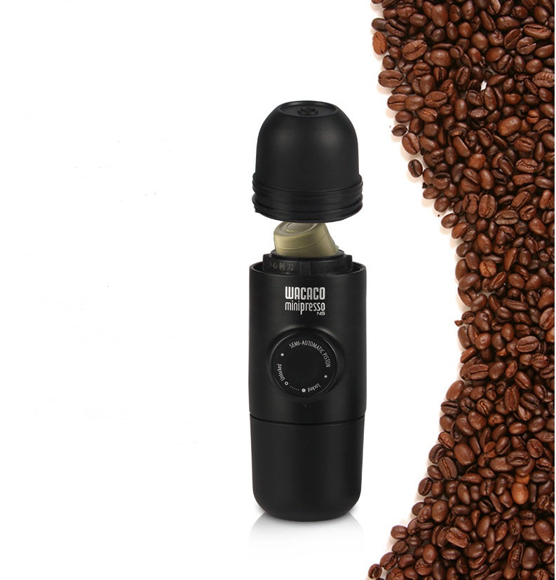 Portable Espresso Elegance™ – On-the-Go Coffee Maker for the Refined Explorer