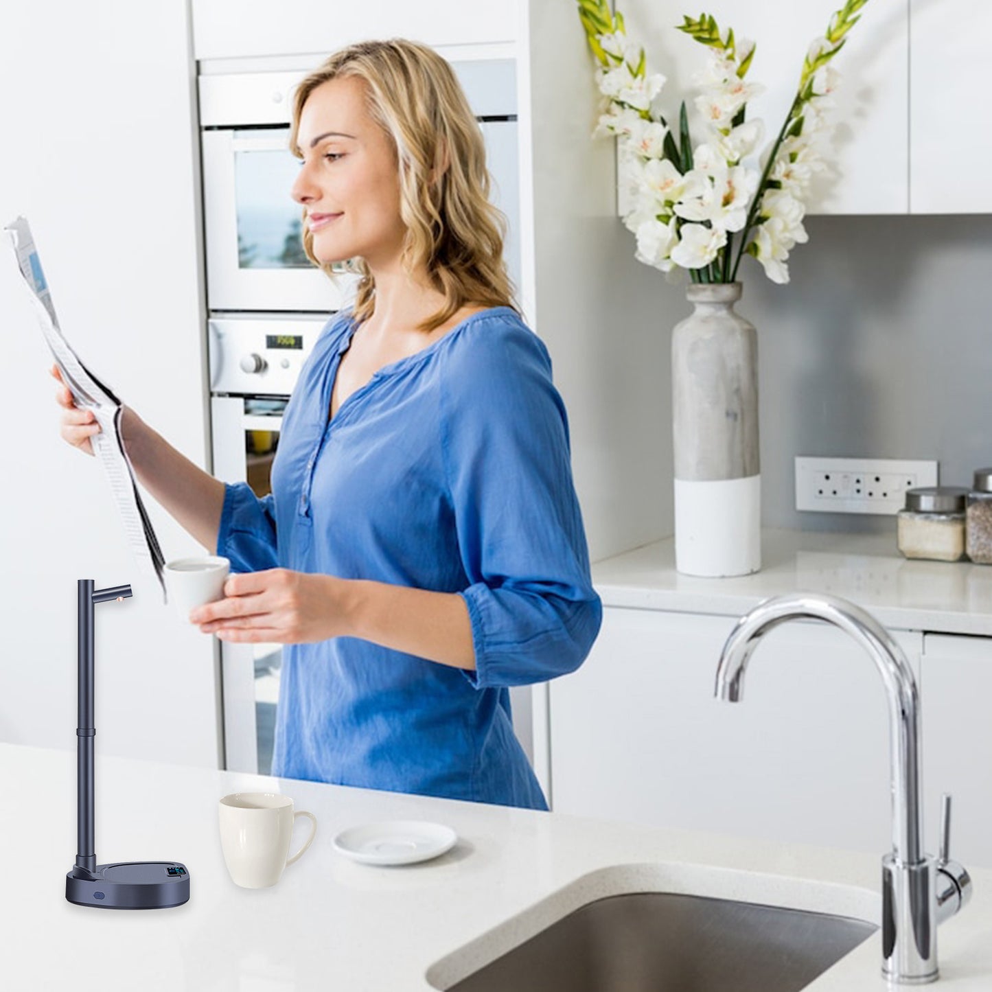 HydraFlow™ Elite – Designer Rechargeable Liquid Dispenser